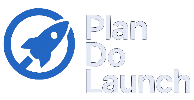 Plan Do Launch Logo