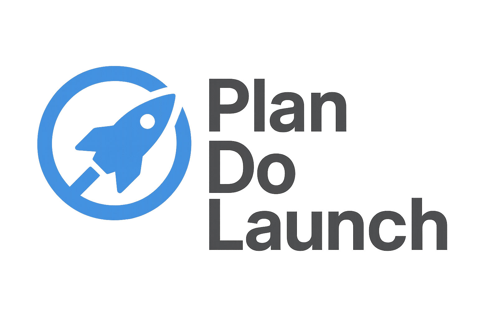 Plan Do Launch Logo